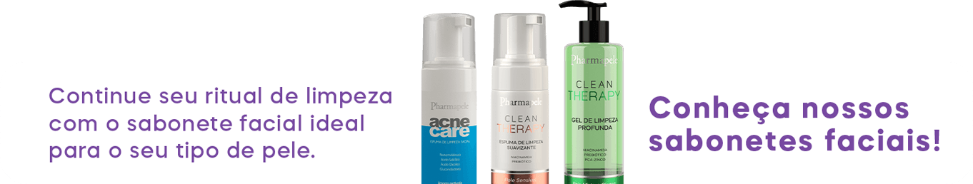 Continue seu ritual de limpeza com o sabonete facial ideal para o seu tipo de pele. Conheça nossos sabonetes faciais. Continue seu ritual de limpeza com o sabonete facial ideal para o seu tipo de pele. Conheça nossos sabonetes faciais.